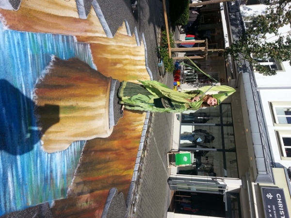 Briloner Altstadtfest...die Straßenmaler waren auch da!